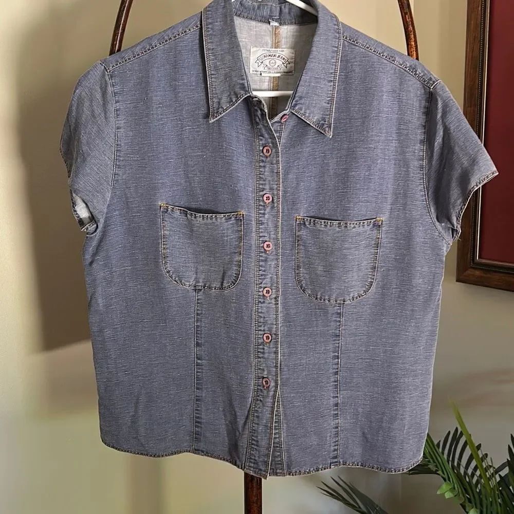 ARMANI Vintage Lightweight Denim Shirt